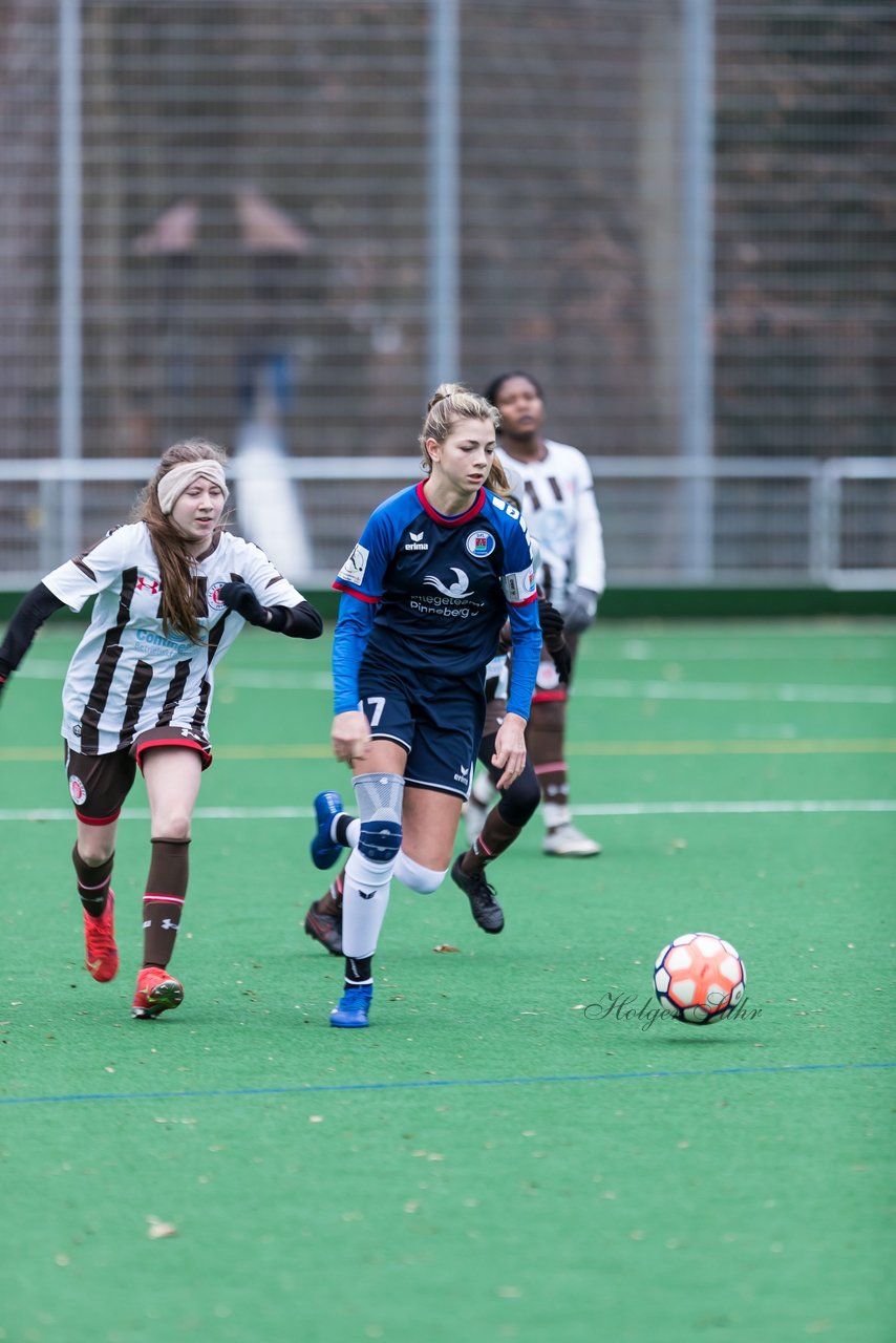 Bild 153 - wBJ VfL Pinneberg - St. Pauli : Ergebnis: 7:0 (Abbruch)